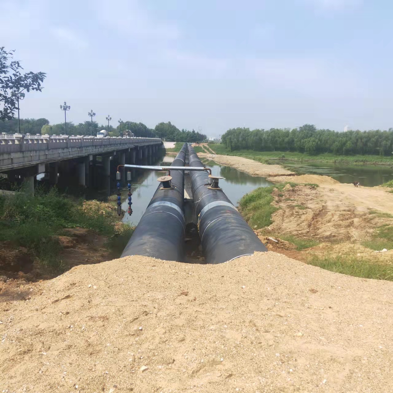 河北管道物理震动清洗输油管道清洗